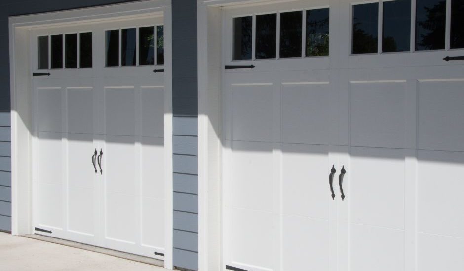 A beautifully installed residential garage door by Bulldog Garage Door Repair.