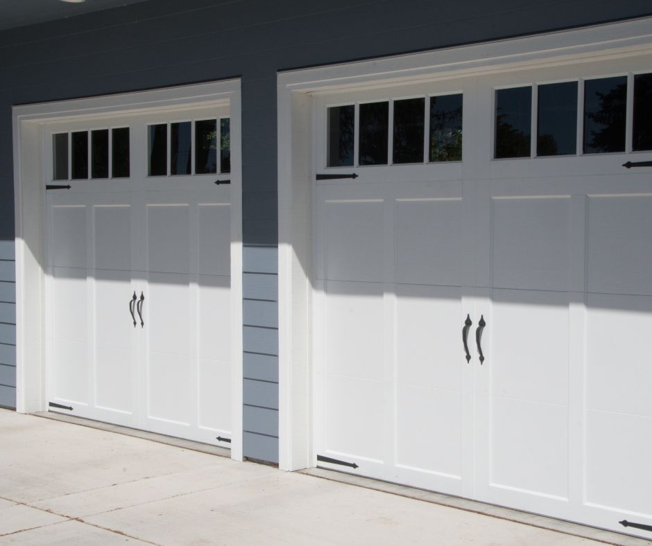 A beautifully installed residential garage door by Bulldog Garage Door Repair.
