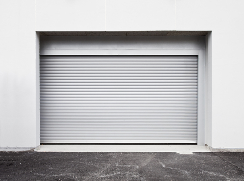 steel garage door